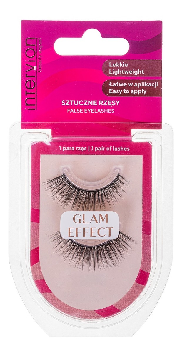 Sztuczne rzęsy glam effect