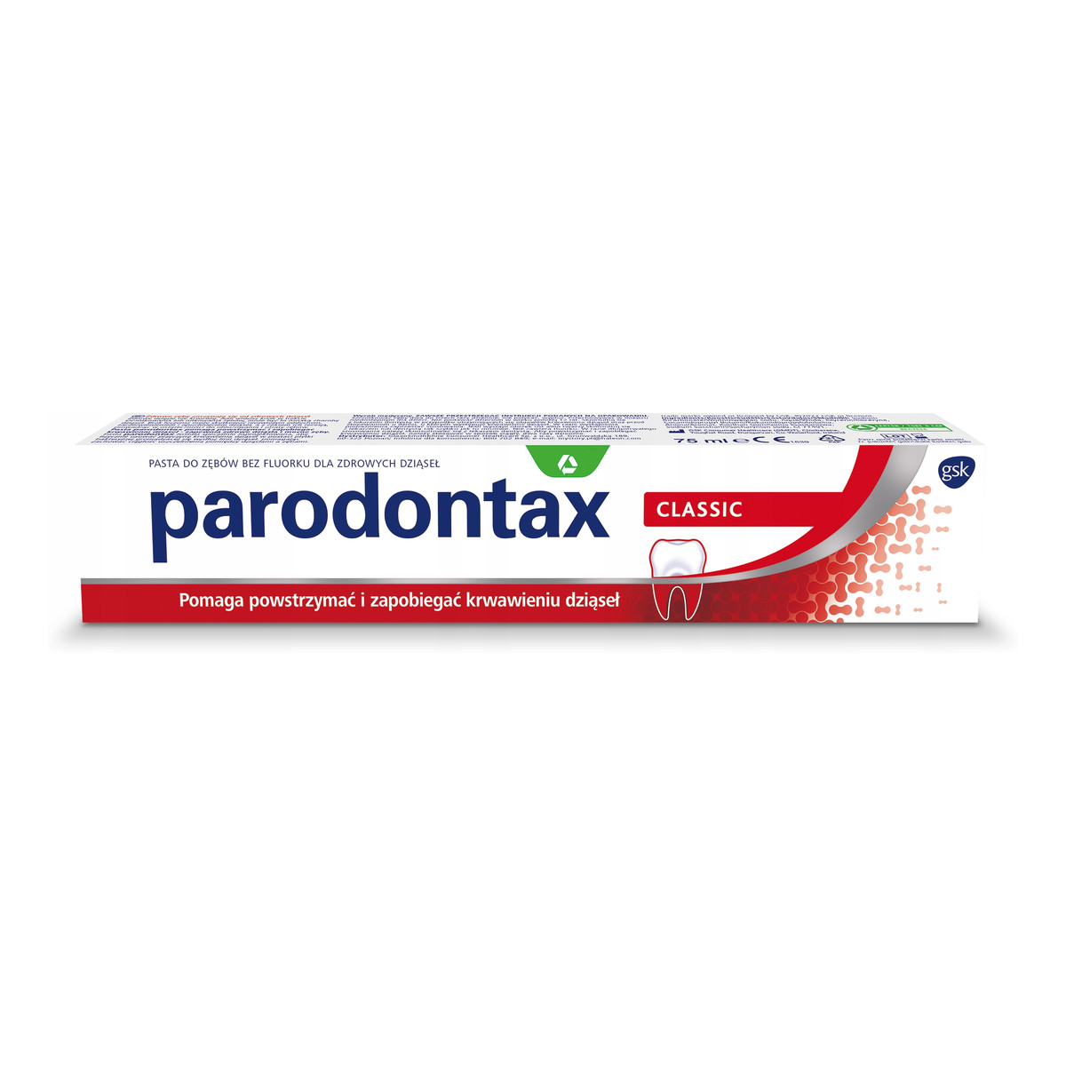 Parodontax Classic Pasta do zębów przeciw krwawieniu dziąseł 75ml