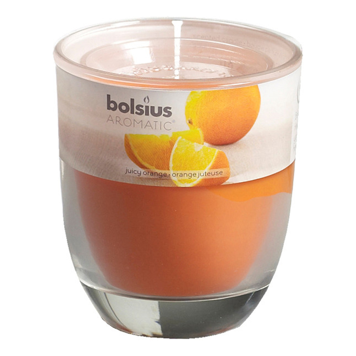 Bolsius Juicy Orange Świeca Zapachowa W Szkle Zapach Soczystej Pomarańczy 42g
