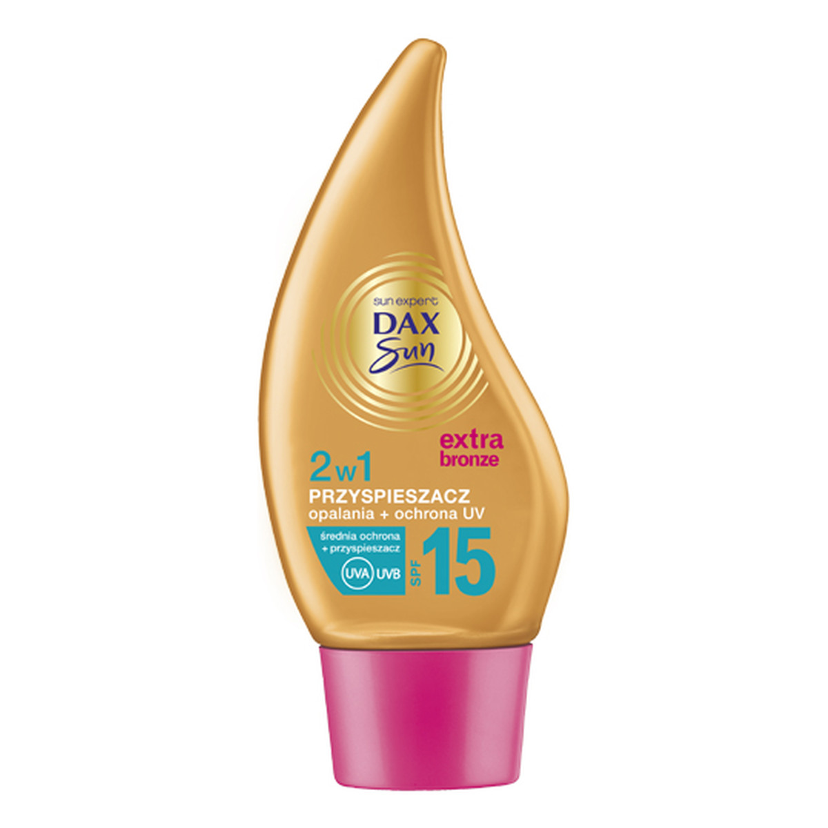 Dax 2w1 Sun Przyspieszacz Opalania + Ochrona UV SPF 15 150ml