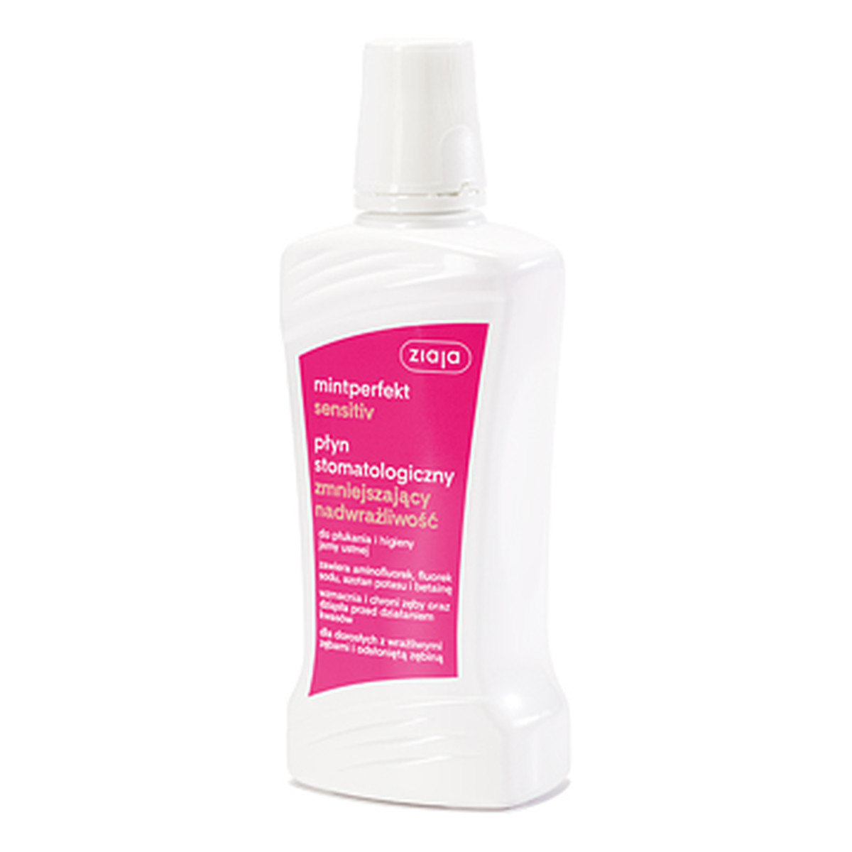 Ziaja Mintperfect Sensitiv Płyn Stomatologiczny Zmniejszający Nadwrażliwość 500ml
