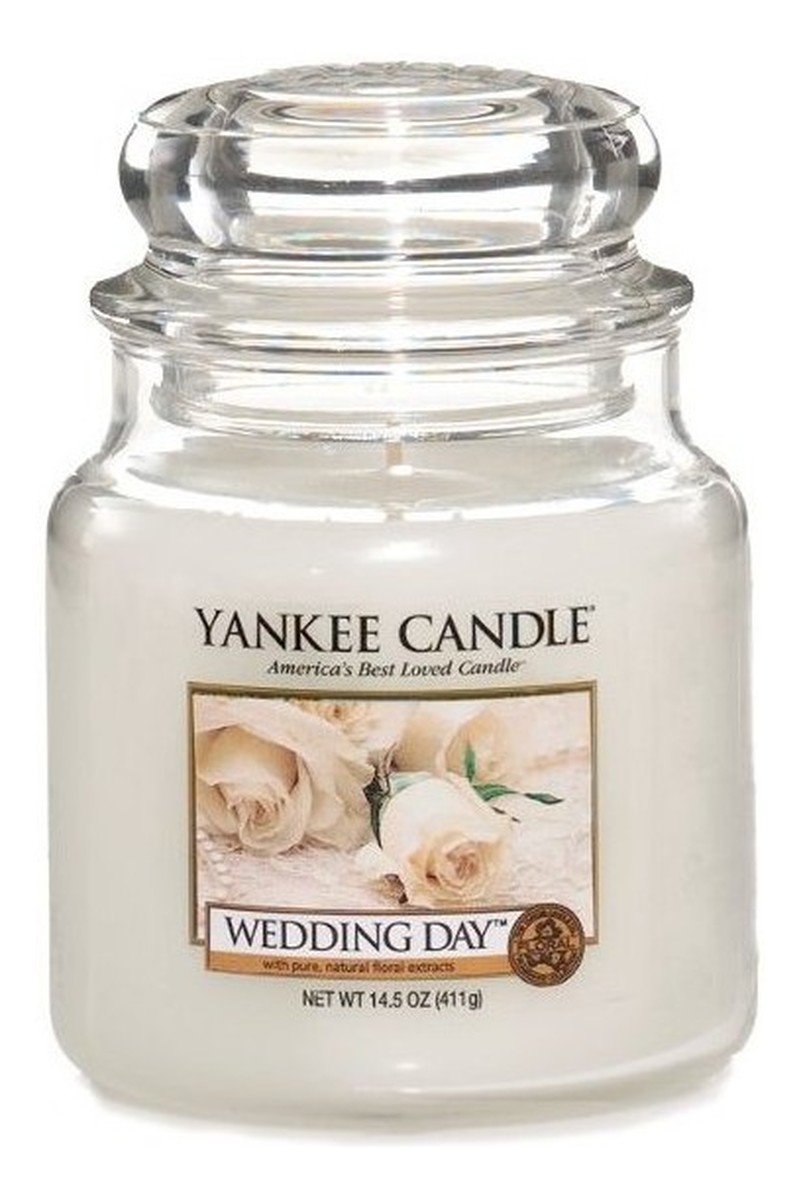 średnia świeczka zapachowa Wedding Day