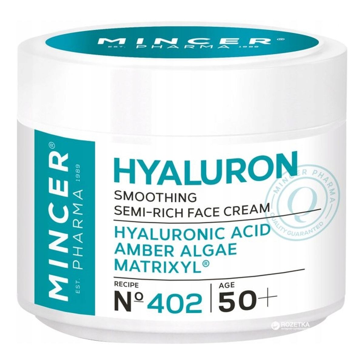 Mincer Pharma Hyaluron Krem wygładzający do twarzy no.402 50ml