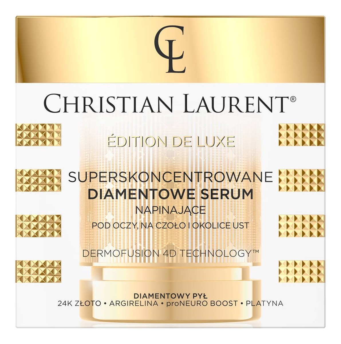 Superskoncentrowane Diamentowe Serum napinające pod oczy,na czoło i okolice ust