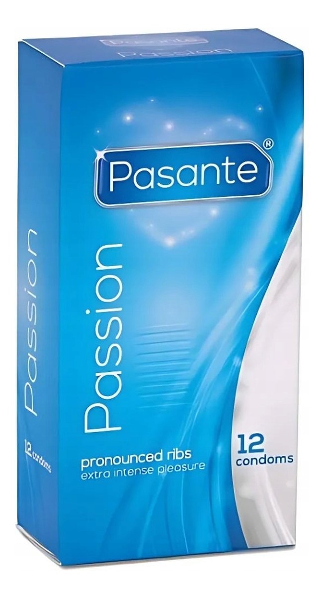 Passion prezerwatywy prążkowane 12szt