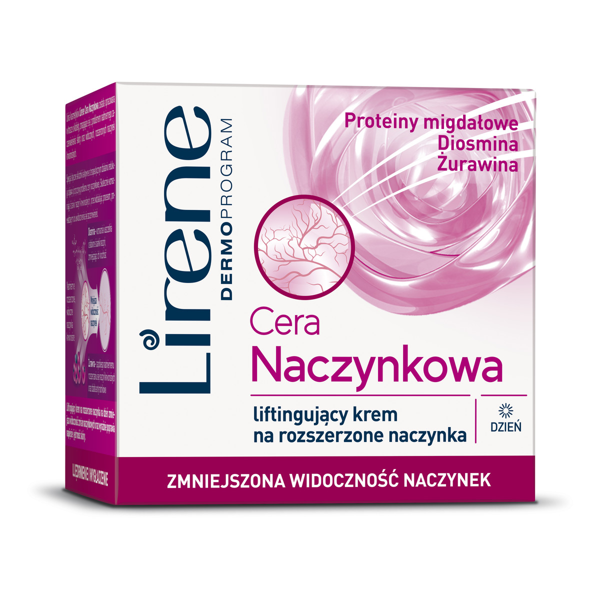 Lirene Cera Naczynkowa LIFTINGUJĄCY KREM NA ROZSZERZONE NACZYNKA NA DZIEŃ 50ml