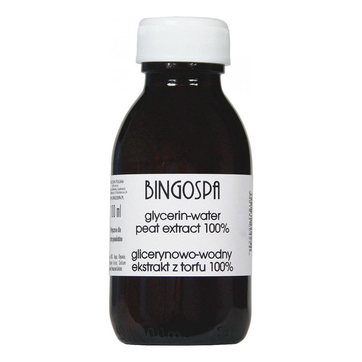BINGOSPA Ekstrakt z torfu ( borowina )100% 100ml