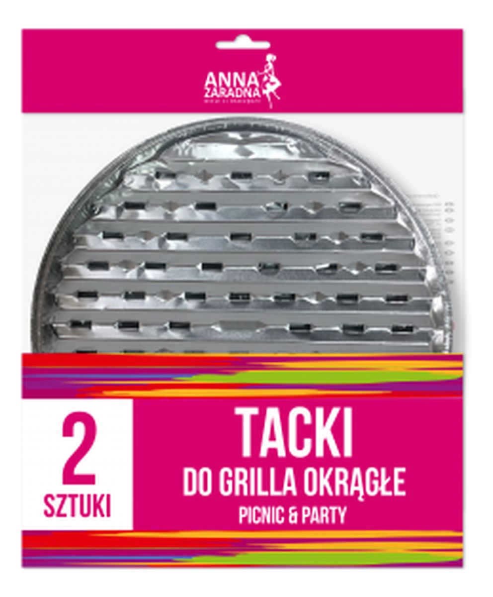 Tacki do grilla okrągłe -2szt