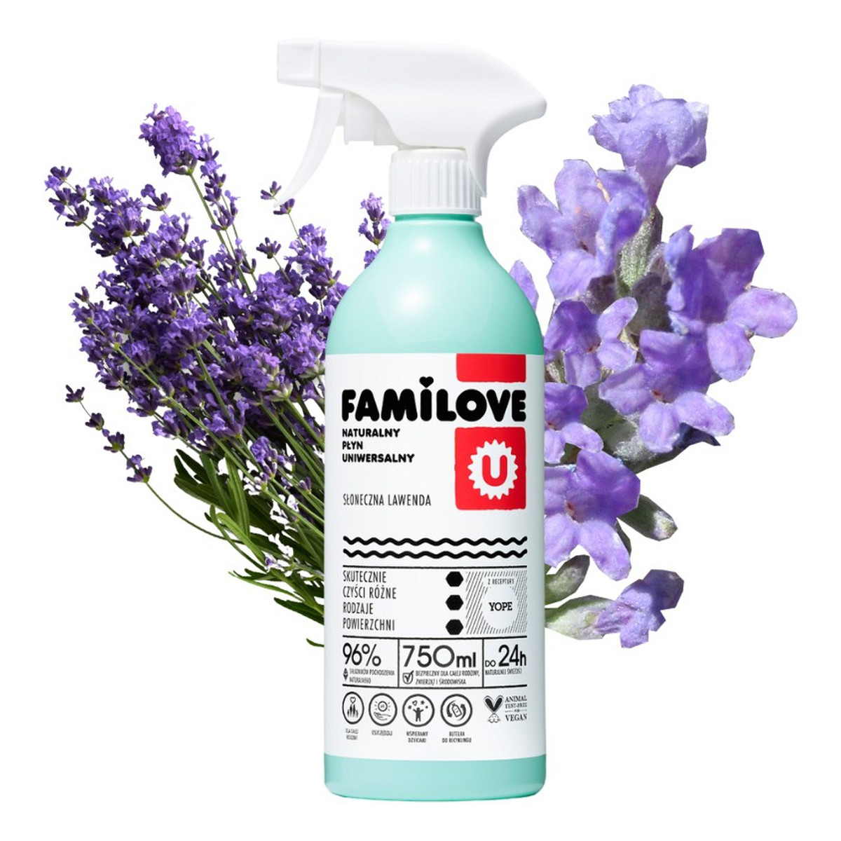 Yope Familove Naturalny płyn uniwersalny Lawenda 750ml