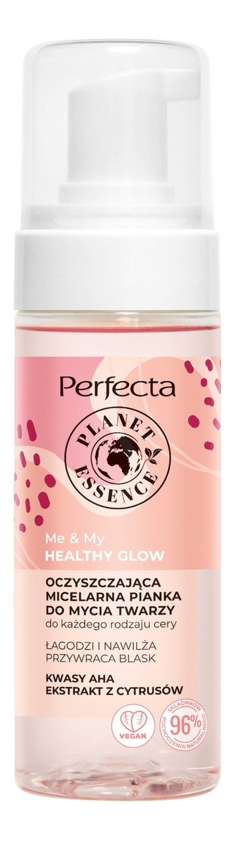 Me&My Healthy Glow Oczyszczajaca Micelarna Pianka do mycia twarzy