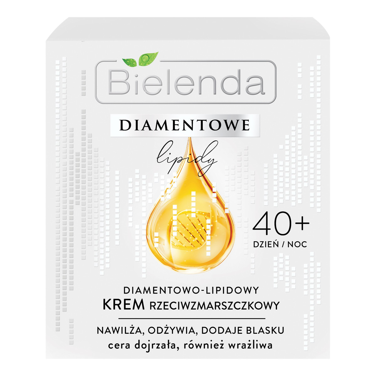 Bielenda Diamentowe Lipidy Przeciwzmarszczkowy Krem Do Twarzy 40+ 50ml