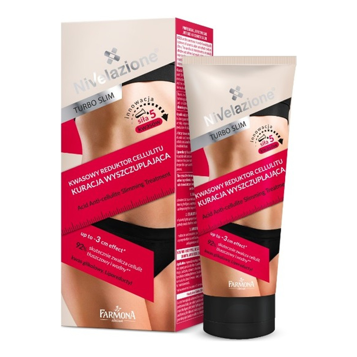 Farmona Nivelazione Turbo Slim Kuracja wyszczuplająca Kwasowy reduktor cellulitu 200ml