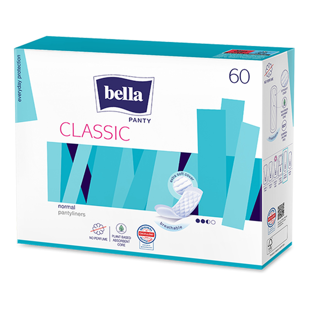 Bella Panty Wkładki higieniczne Classic 60szt.