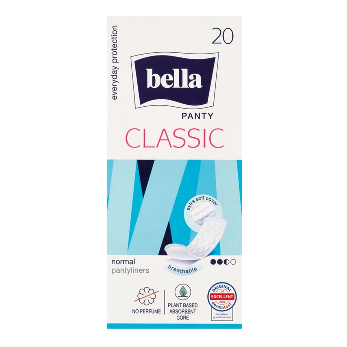 Bella Classic Panty Wkładki Higieniczne 20 Sztuk