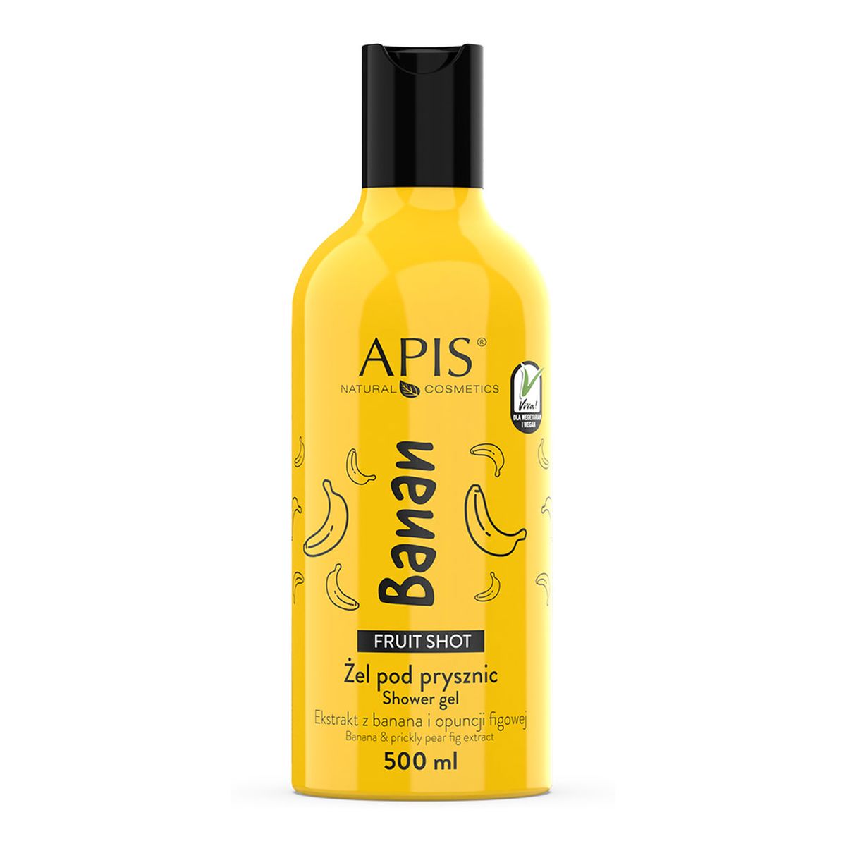 Apis Fruit Shot Żel pod prysznic banan 500ml