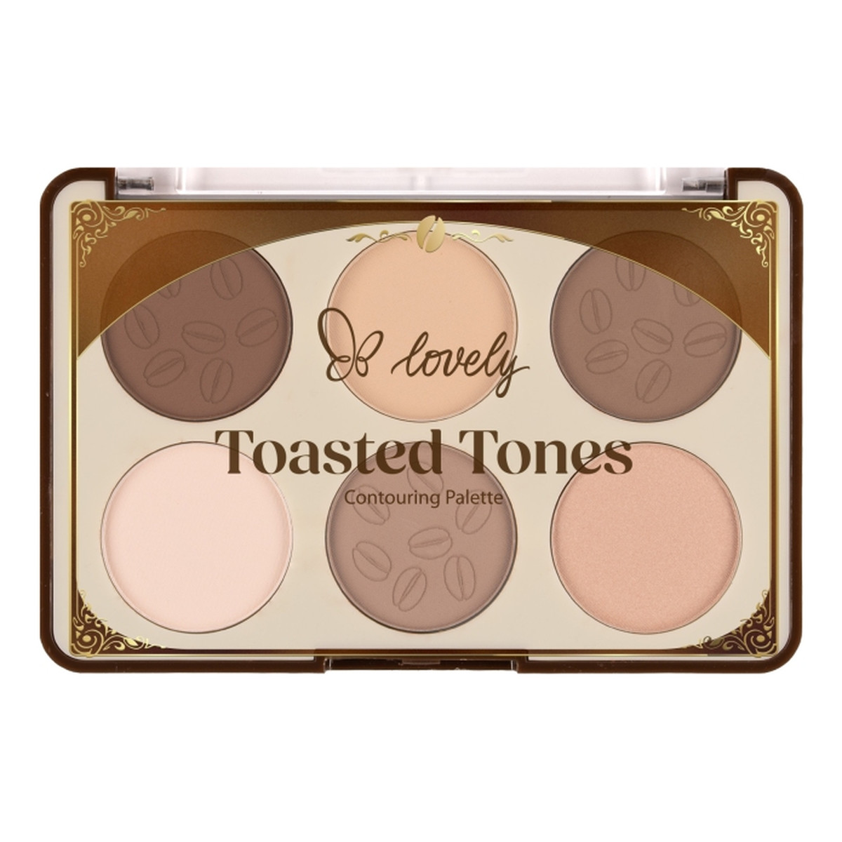 Lovely Toasted Tones Contouring Palette paleta do konturowania twarzy 10g