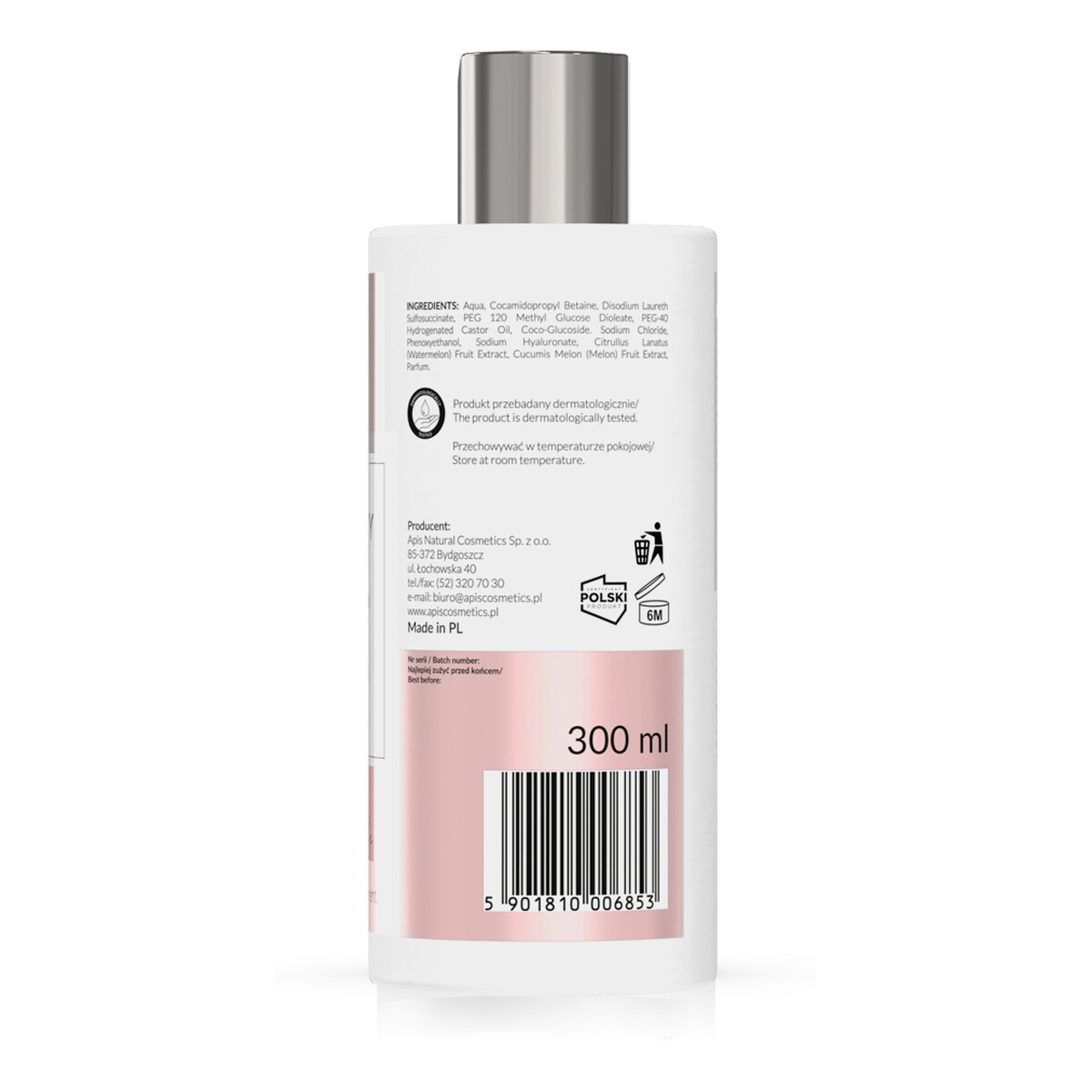 Apis Arbuzowe Orzeźwienie Żel arbuzowy do mycia ciała 300ml