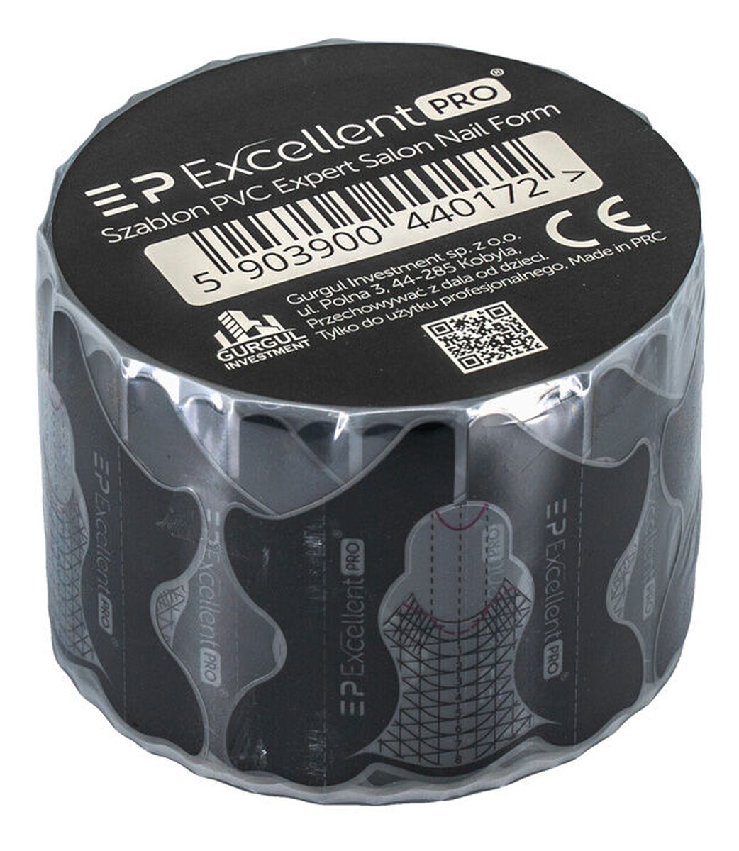 Expert salon nail form szablon pvc do przedłużania paznokci 500szt
