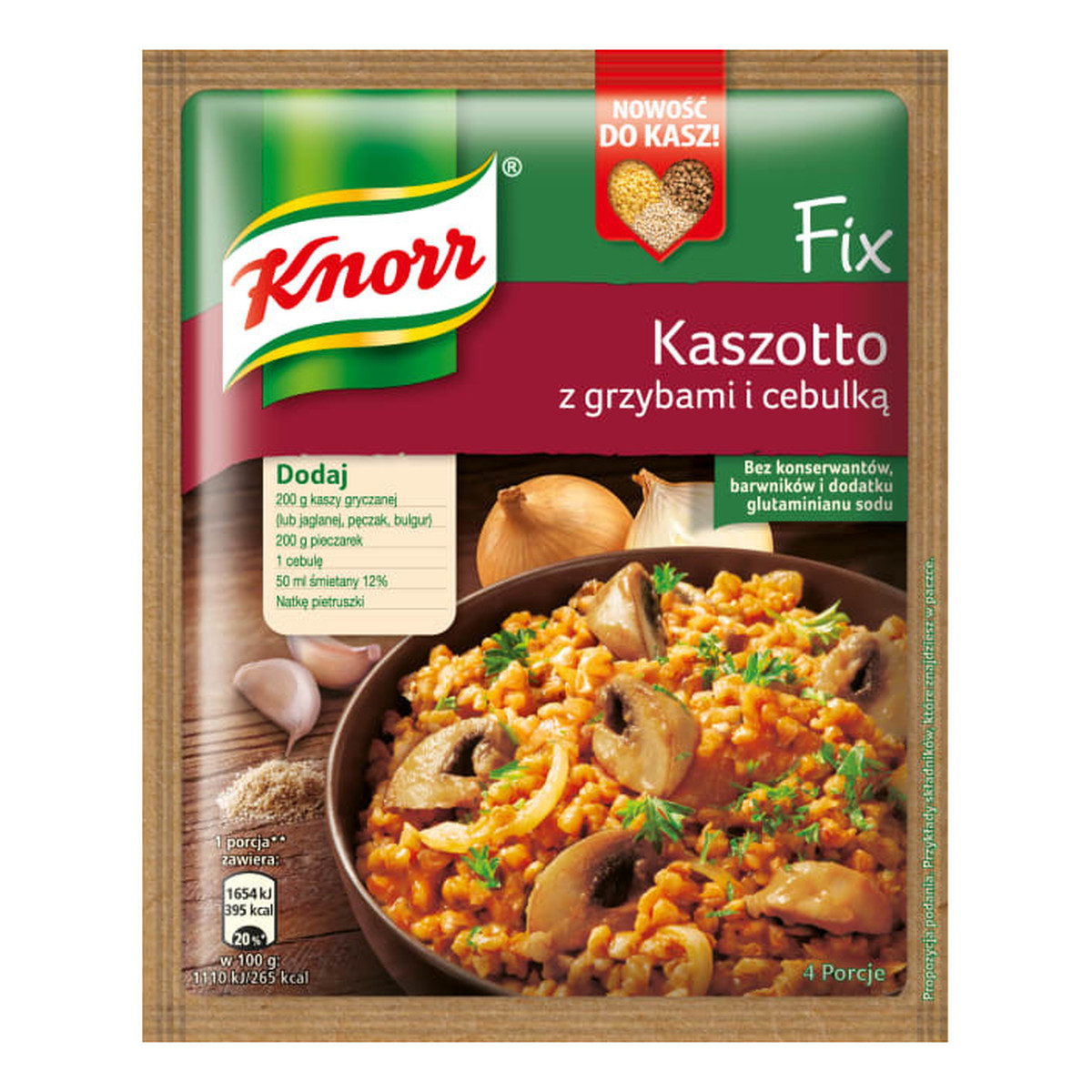 Knorr Fix Kaszotto z grzybami i cebulką 51g