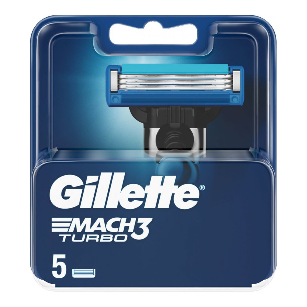 Gillette Mach3 Ostrza wymienne do maszynki do golenia dla mężczyzn 5 szt.