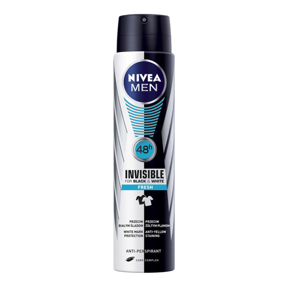 Nivea For Men Invisible Fresh Dezodorant Spray Black&White 250ml