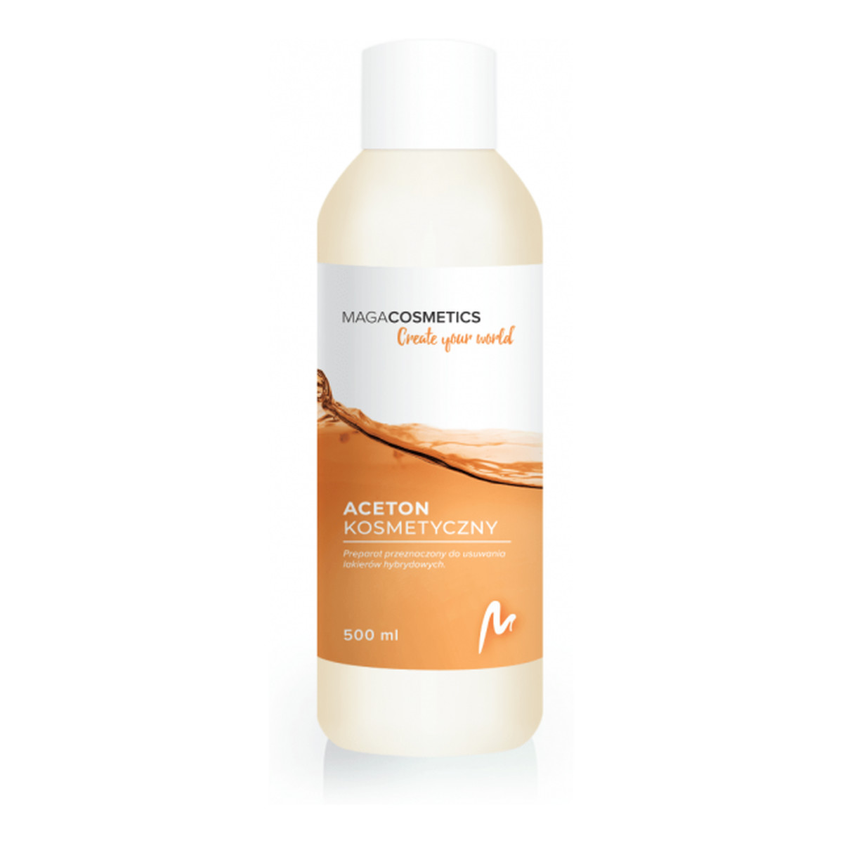 Maga ACETON KOSMETYCZNY DO USUWANIA HYBRYD 500ml