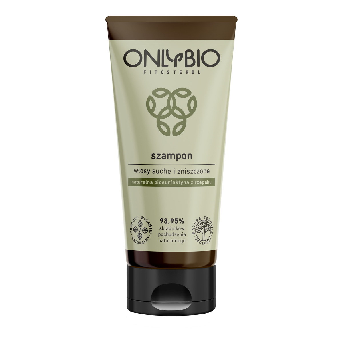 OnlyBio Fitosterol szampon do włosów suchych i zniszczonych z olejem z sezamu 200ml