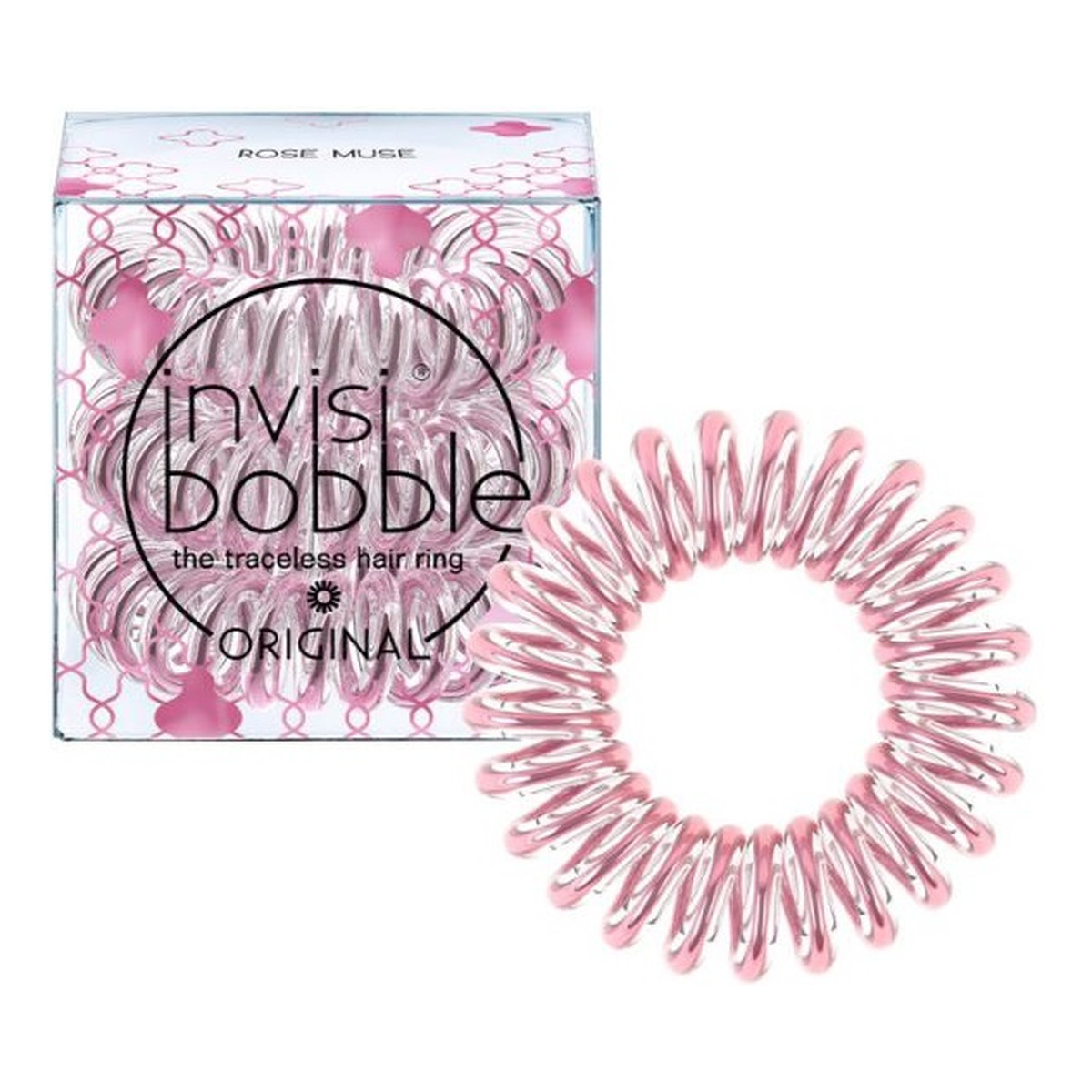 Invisibobble Original hair ring gumki do włosów rose muse 3szt