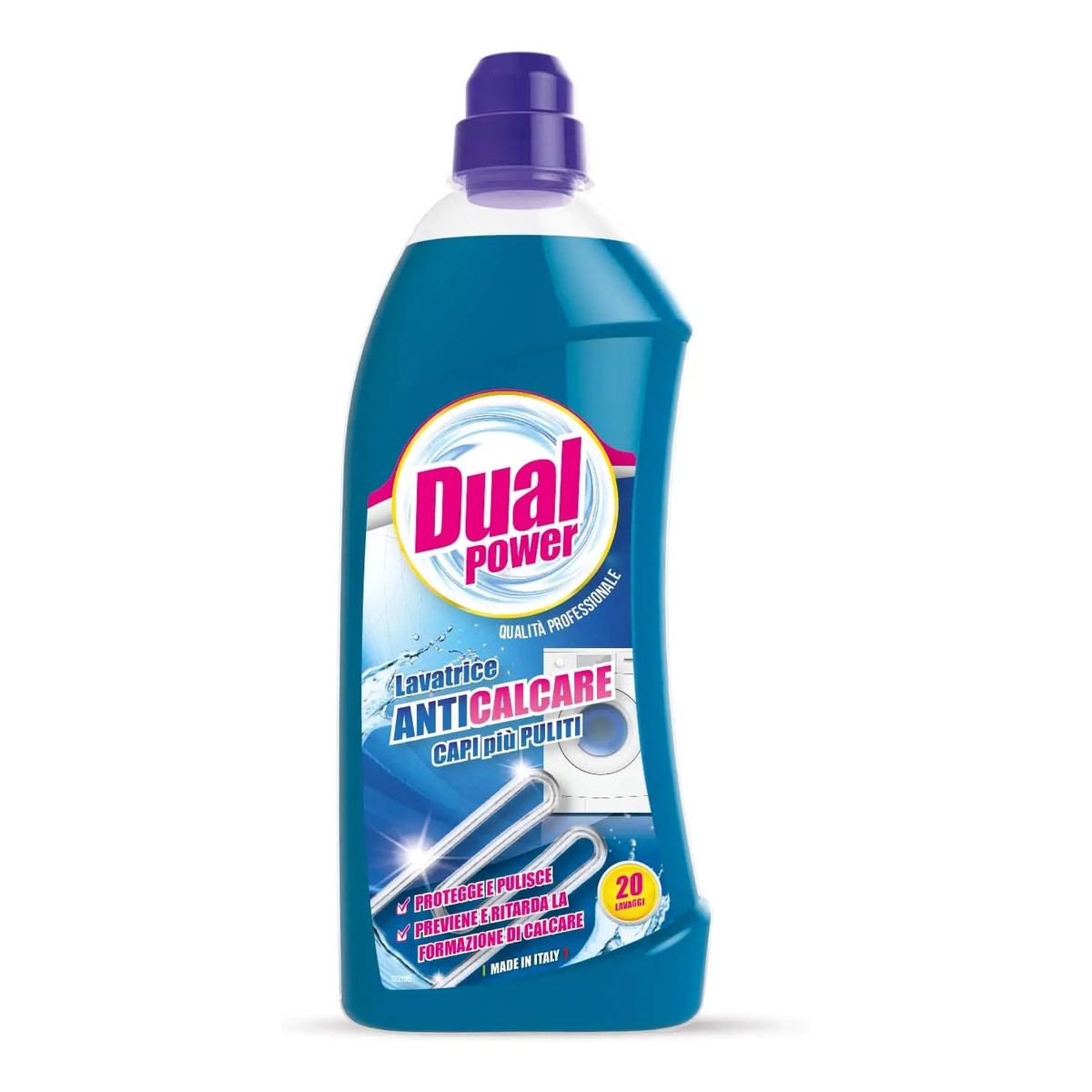 Dual Power Odkamieniacz w Żelu do Pralki Skuteczne Usuwanie Kamienia 960ml