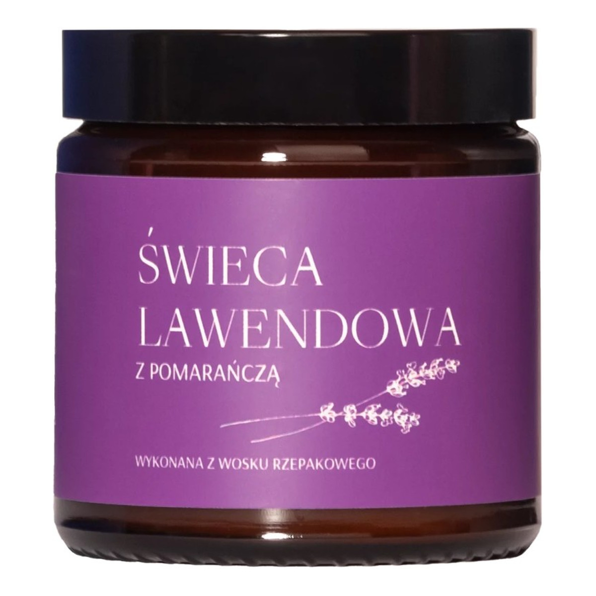 Mglife Świeca lawendowa z pomarańczą 120ml