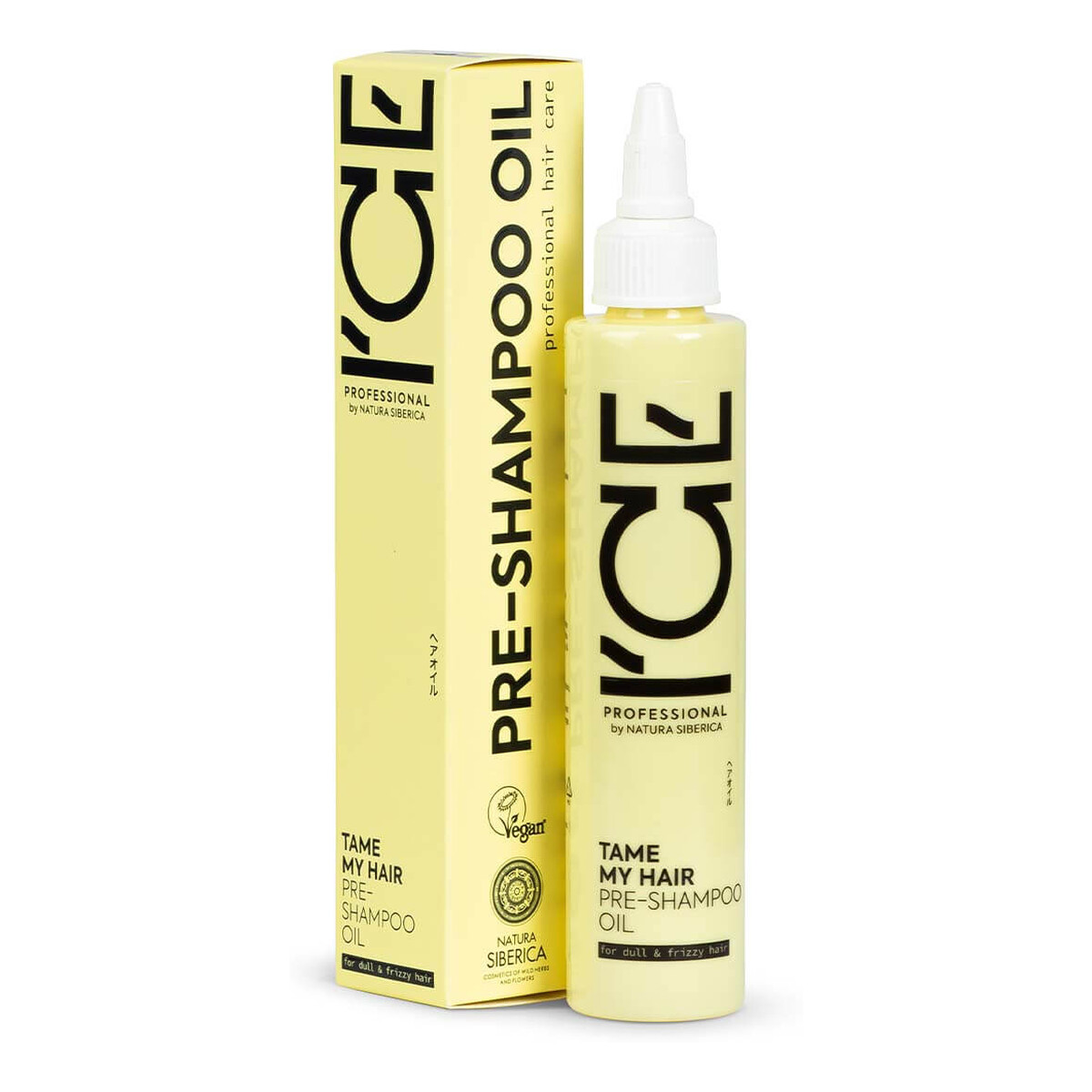 Natura Siberica Ice Professional Tame My Hair Wegański kompleks olejków do olejowania włosów matowych kręconych i puszących się 100ml