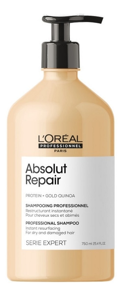 Serie expert absolut repair shampoo regenerujący szampon do włosów zniszczonych