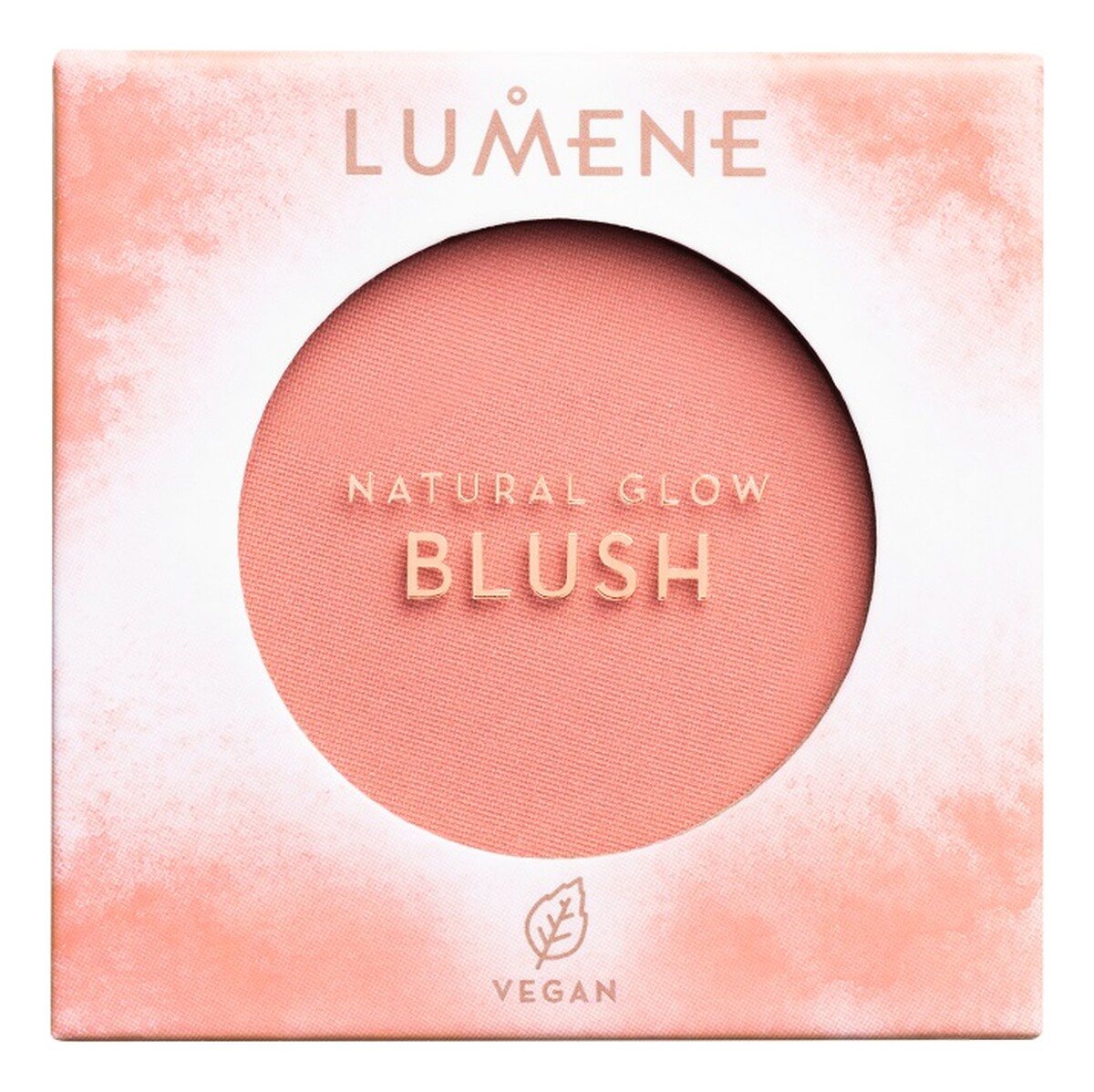 Natural glow blush róż do policzków 1 coral glow