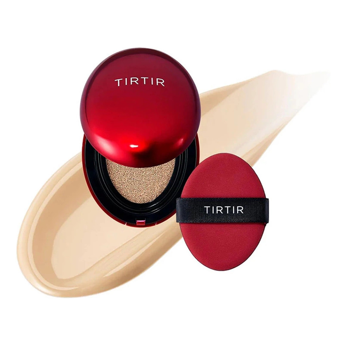 TirTir Mask Fit Red Cushion SPF 40 PA++ Długotrwały podkład od twarzy w poduszce Mini 4.5g