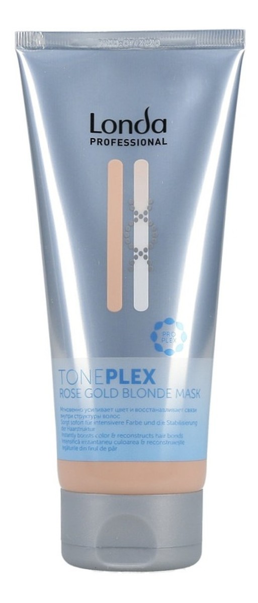 Toneplex mask maska koloryzująca do włosów rose gold blonde