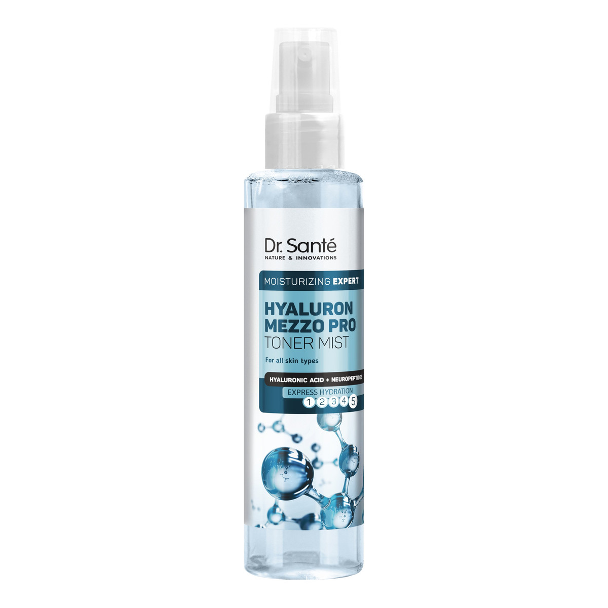 Dr. Sante Hyaluron Mezzo Pro Tonik intensywnie nawilżający w mgiełce 150ml