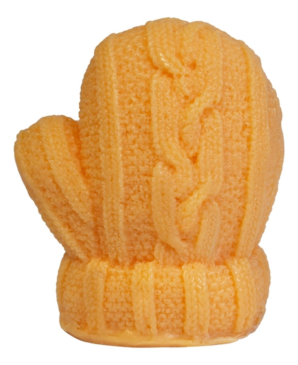 Pomarańczowa Rękawiczka naturalne mydło glicerynowe Grejpfrut