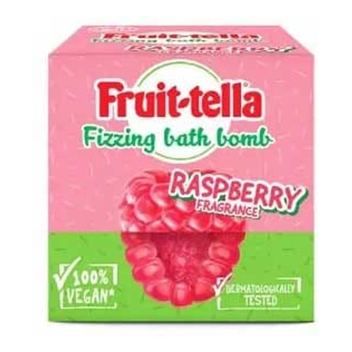 Fruit-tella Musująca kula do kąpieli malina 140g