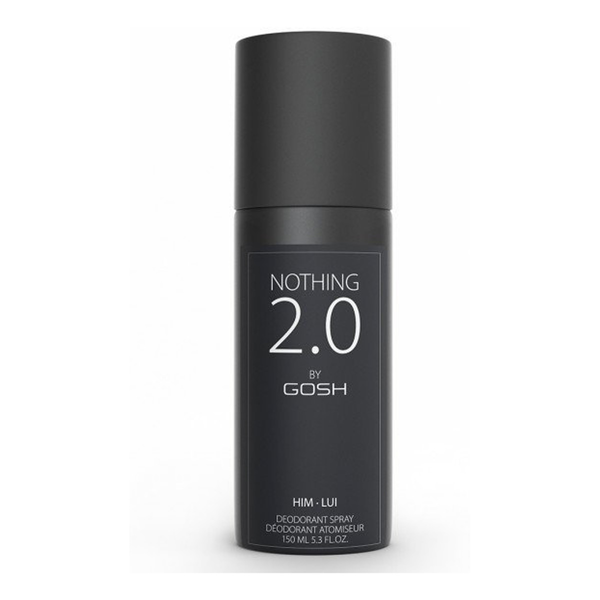 Gosh GOSH Nothing 2.0 Him Perfumed Deodorant Dezodorant dla mężczyzn spray 150ml