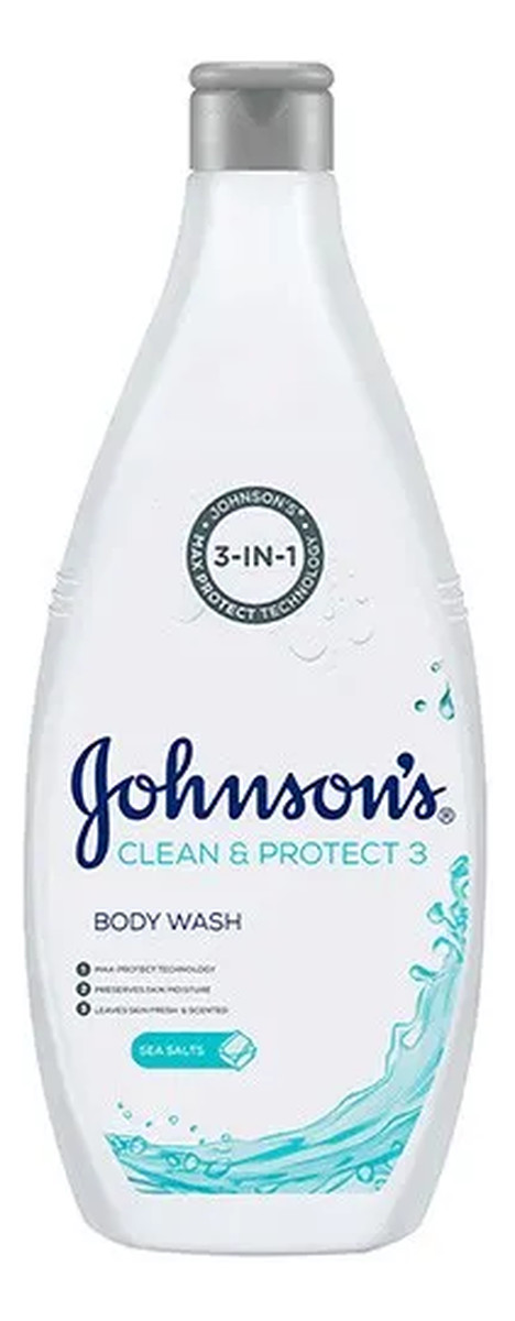 Clean & Protect 3 żel pod prysznic i do kąpieli Sea Salts