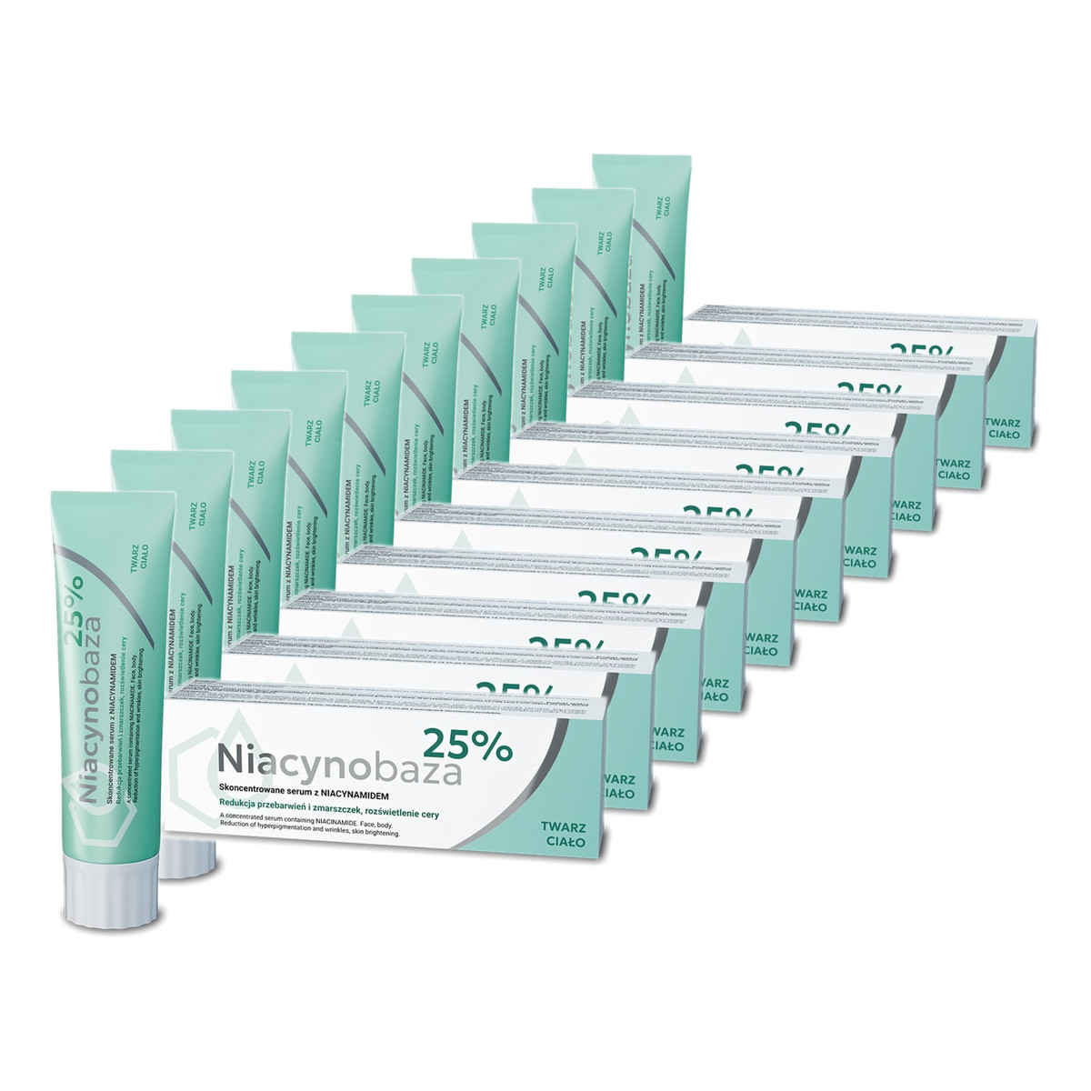 Niacynobaza 25% Skoncentrowane serum z Niacynamidem 10x30g