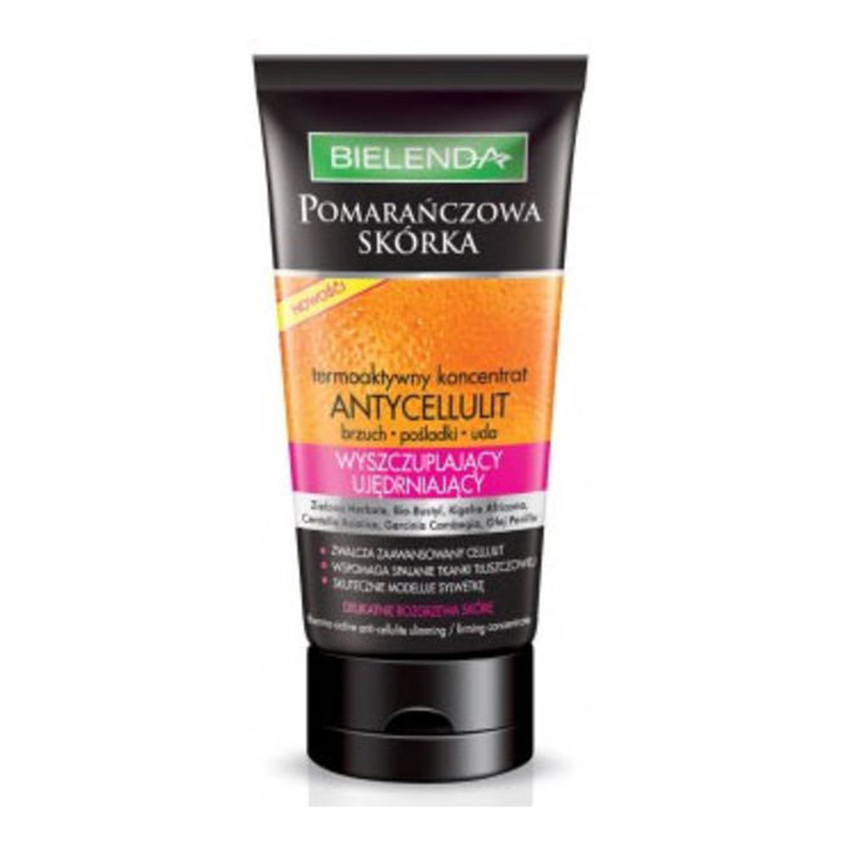 Bielenda Pomarańczowa Skórka Termoaktywny Koncentrat Antycellulit Wyszczuplający i Ujędrniający 175ml