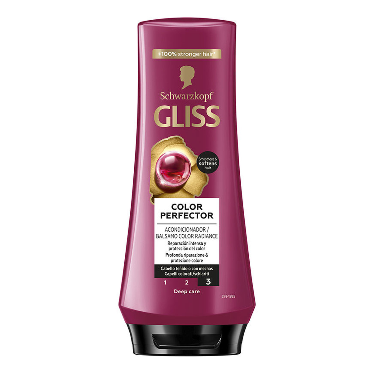 Gliss Color Perfector Conditioner odżywka do włosów farbowanych i z pasemkami 200ml