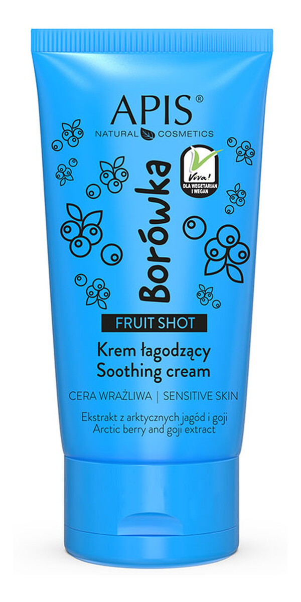 Krem łagodzący borówka