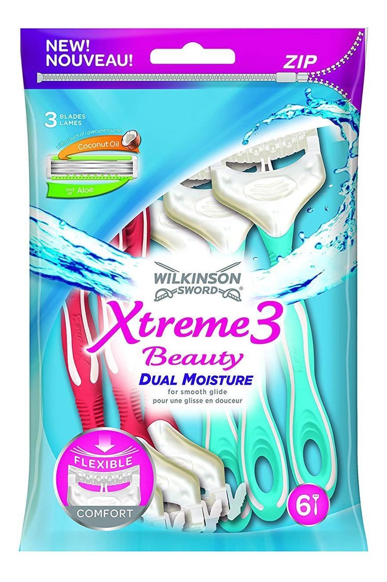 Beauty Dual Moisture Jednorazowe maszynki do golenia 6 szt