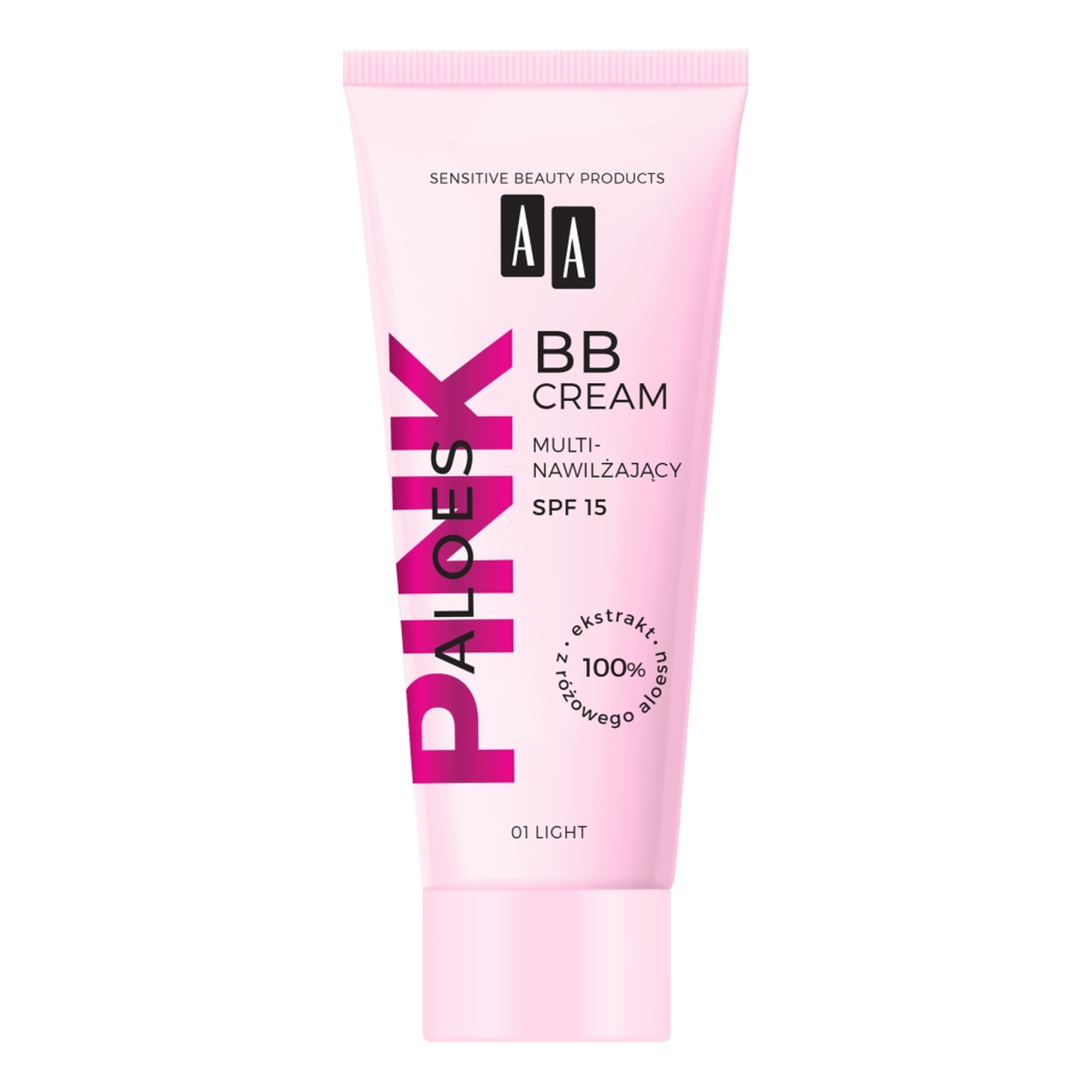 AA Aloes Pink BB Krem Multinawilżający SPF 15 30ml