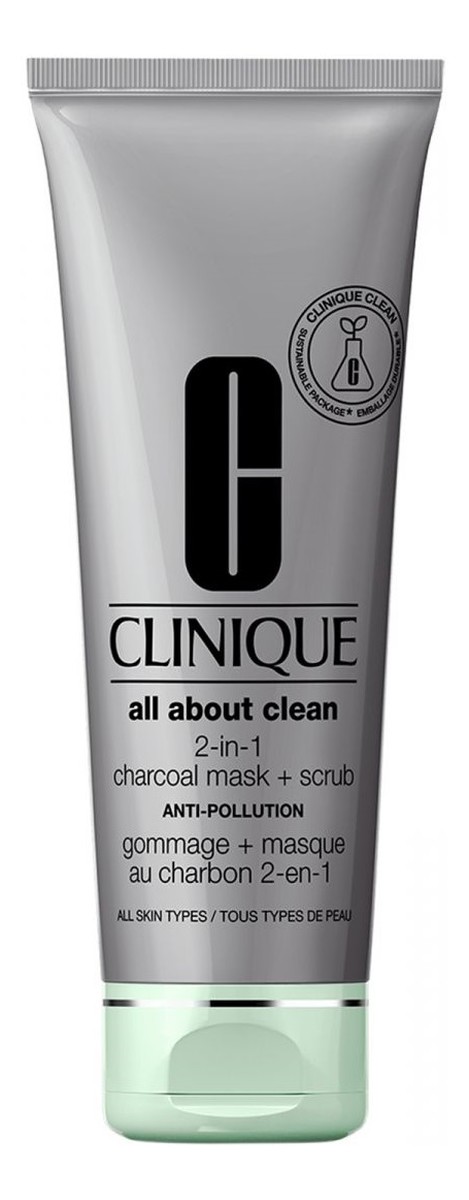All about clean 2-in-1 charcoal mask + scrub oczyszczająca maseczka do twarzy