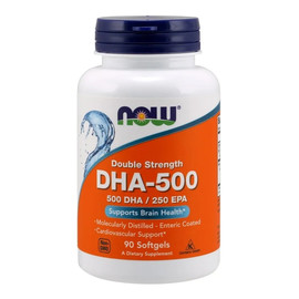 Dha-500 kwasy epa dha suplement diety 90 miękkich kapsułek