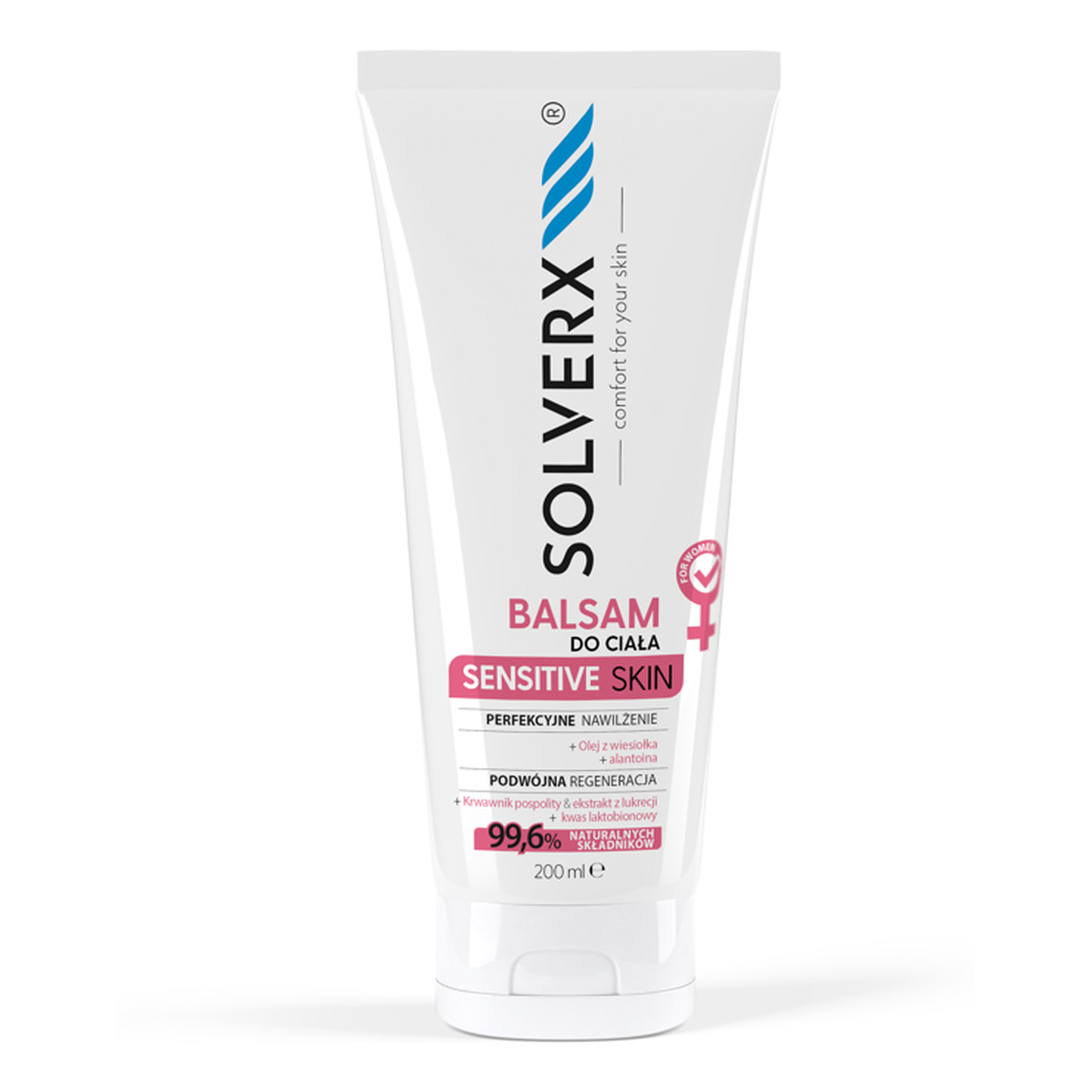 Solverx Sensitive Skin Balsam do ciała do skóry wrażliwej Women 200ml