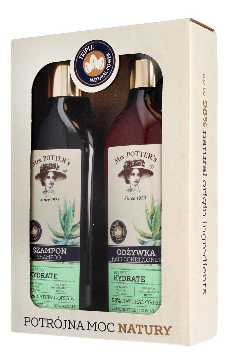 Herb zestaw prezentowy (Szampon+Odżywka 2x390ml)